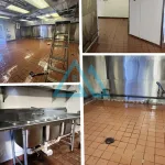 Commercial floor restaurant cleaning